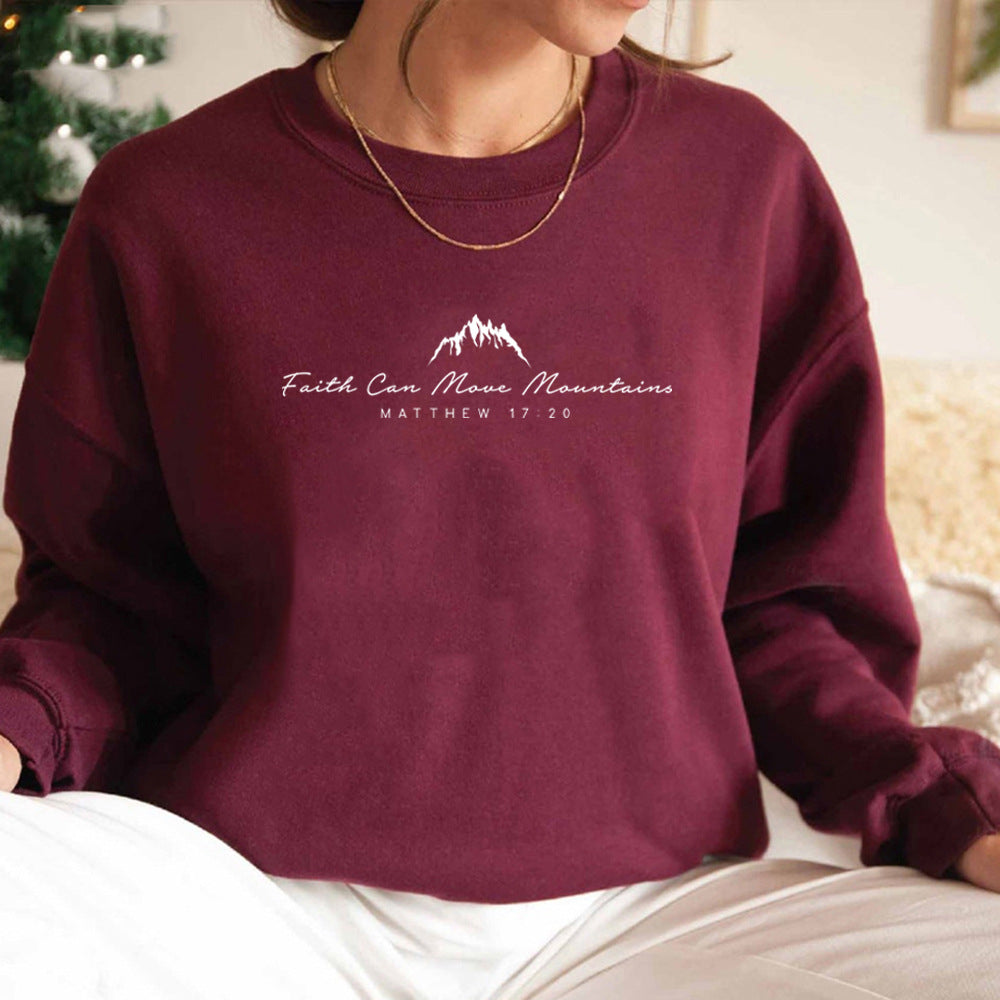 Klassischer Damen Pullover "Faith" mit Rundhalsausschnitt